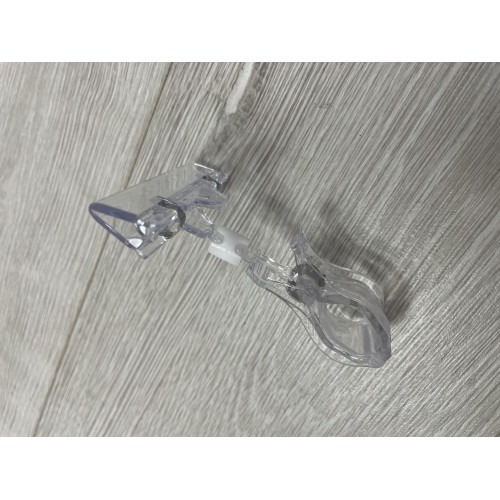 Yorkshire Displays Ltd Clear Plastic Large Ticket Holder Clip